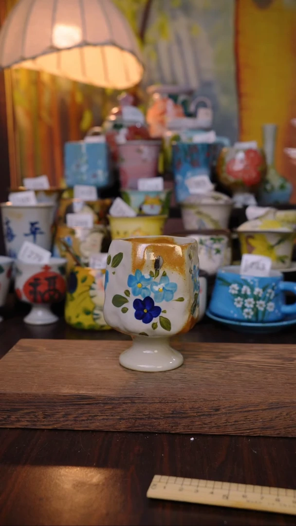 摆件泥垚手作 景德镇手工手绘器物
