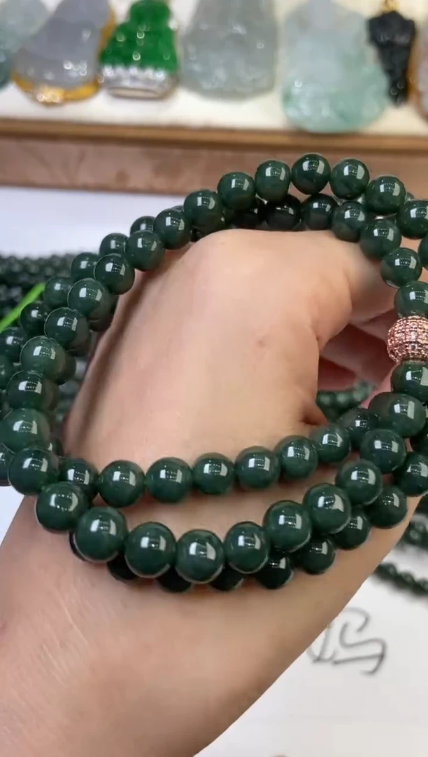 翡翠挂件未镶嵌299482/珠链/多样性发一件