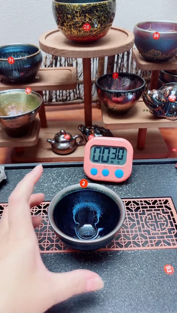 茶盏居****码2号建盏工匠茶器