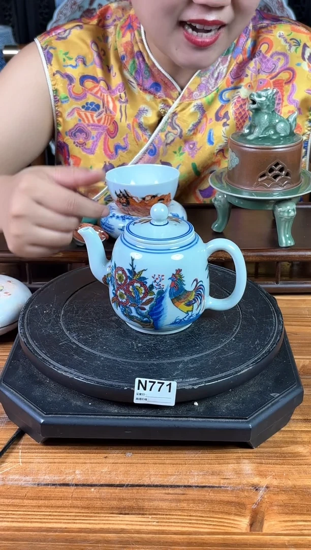 摆件景德镇陶瓷仿古摆件N771