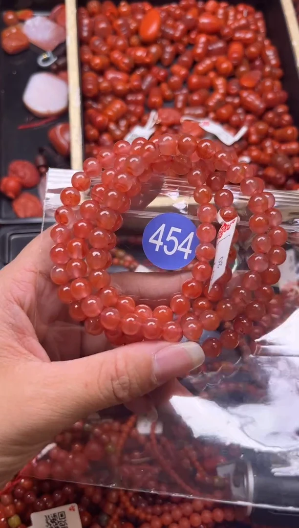 南红玛瑙未镶嵌珠宝奇石454-7