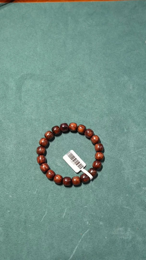 手串/手链黄花梨/降香黄檀老料紫油梨乱纹10mm老型佛珠