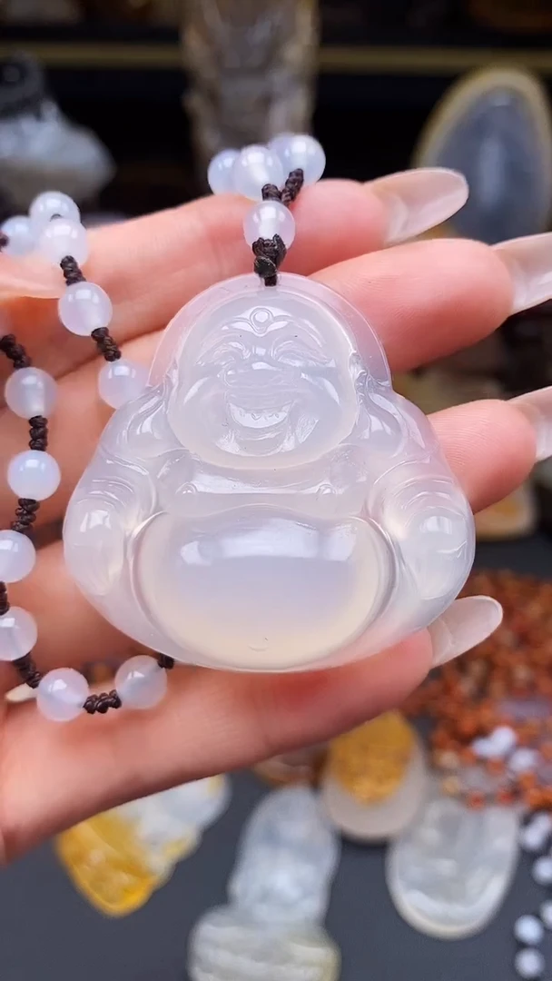 玛瑙/玉髓颈饰未镶嵌志**越dd