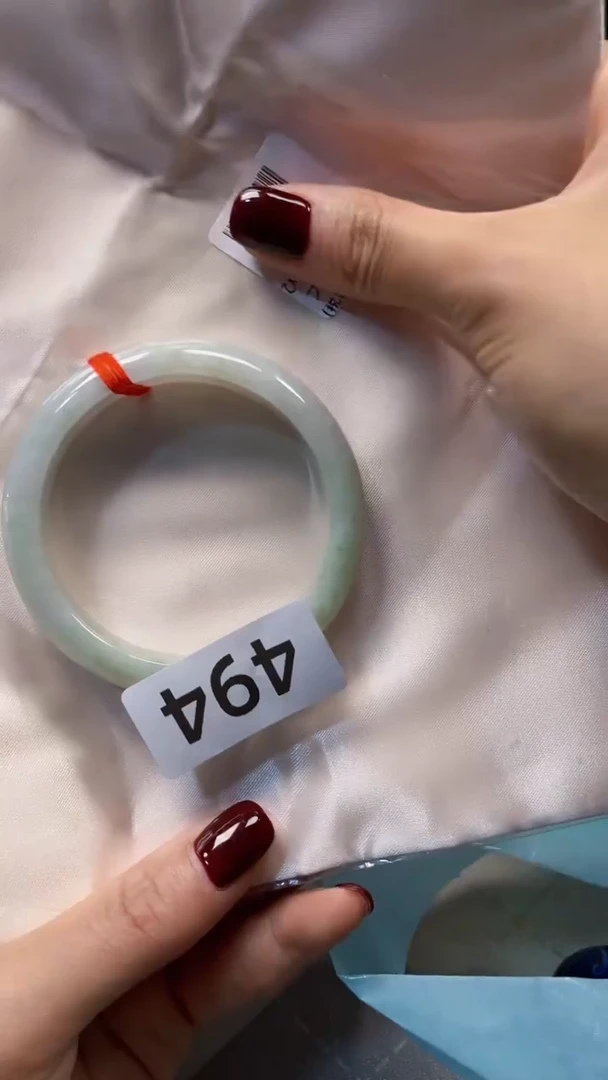 未镶嵌手镯翡翠翠翠镯子111圈口 54-55