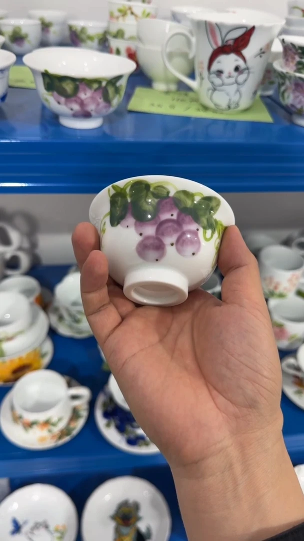 其他景德镇高温瓷（压手杯）