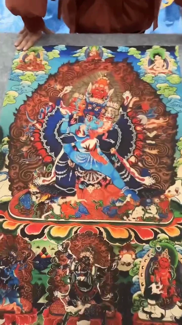 卷轴画16052唐卡