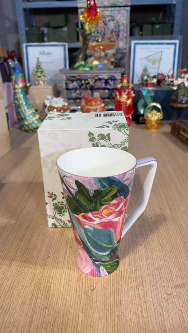 【闪购商品】杯84油画里昂（紫柄）