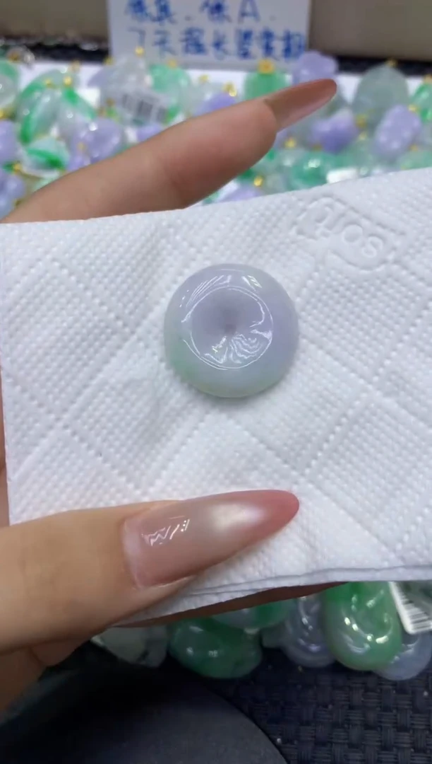 颈饰未镶嵌翡翠天然缅甸A货翡翠