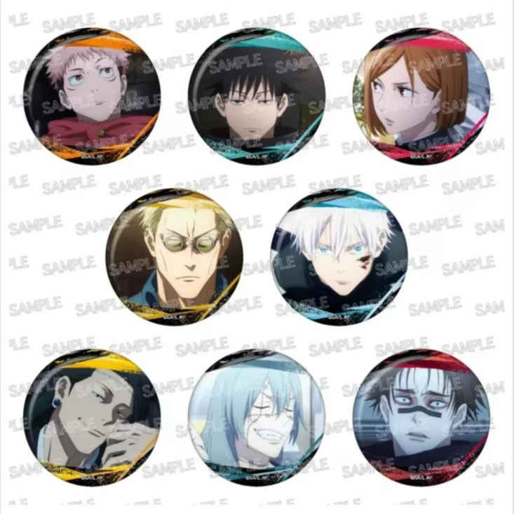 咒术回战 百面相二弹吧唧徽章盲盒（拆包）