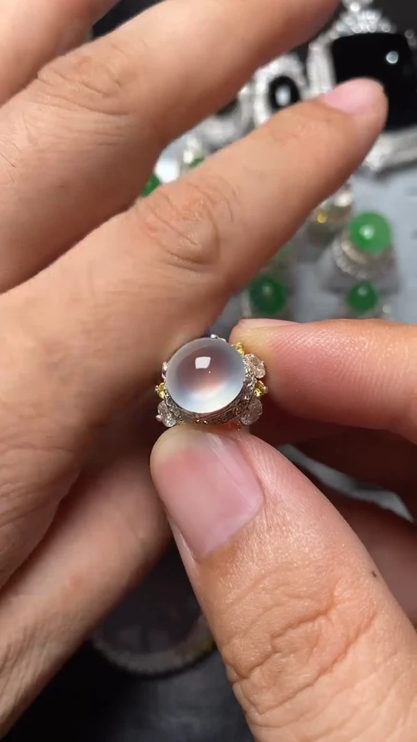 未镶嵌定制翡翠流*、天然缅甸翡翠A货