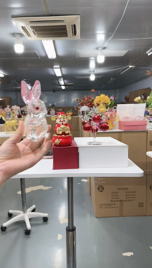 金沃水晶琉璃     兔