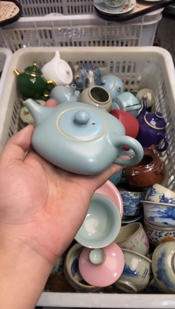 高端 茶壶 茶杯 茶具 轻轻微瑕