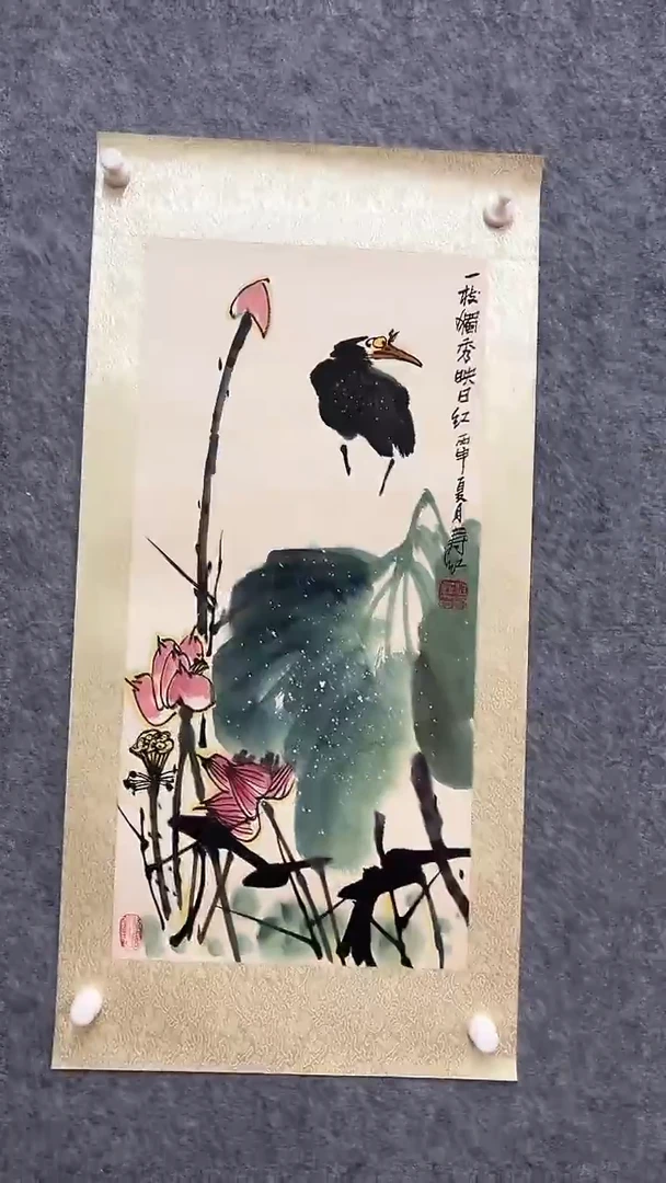 国画庄寿红-2平尺-国画作品