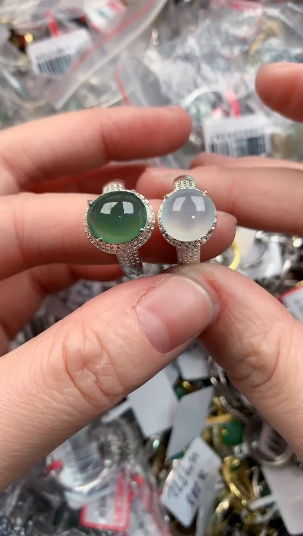 未镶嵌戒指翡翠11                     3