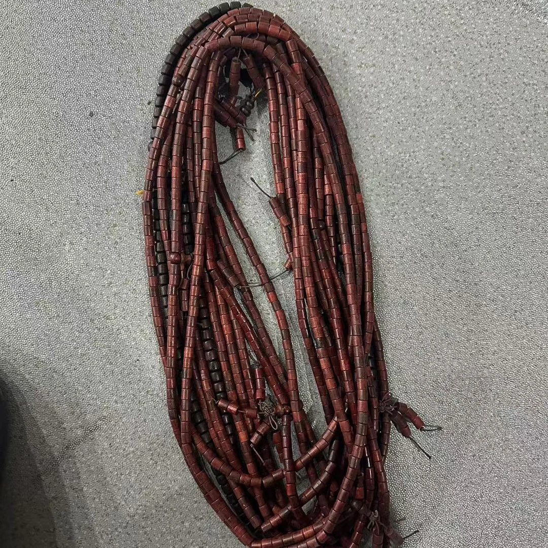 Q42 紫檀直切0.7cm+长串