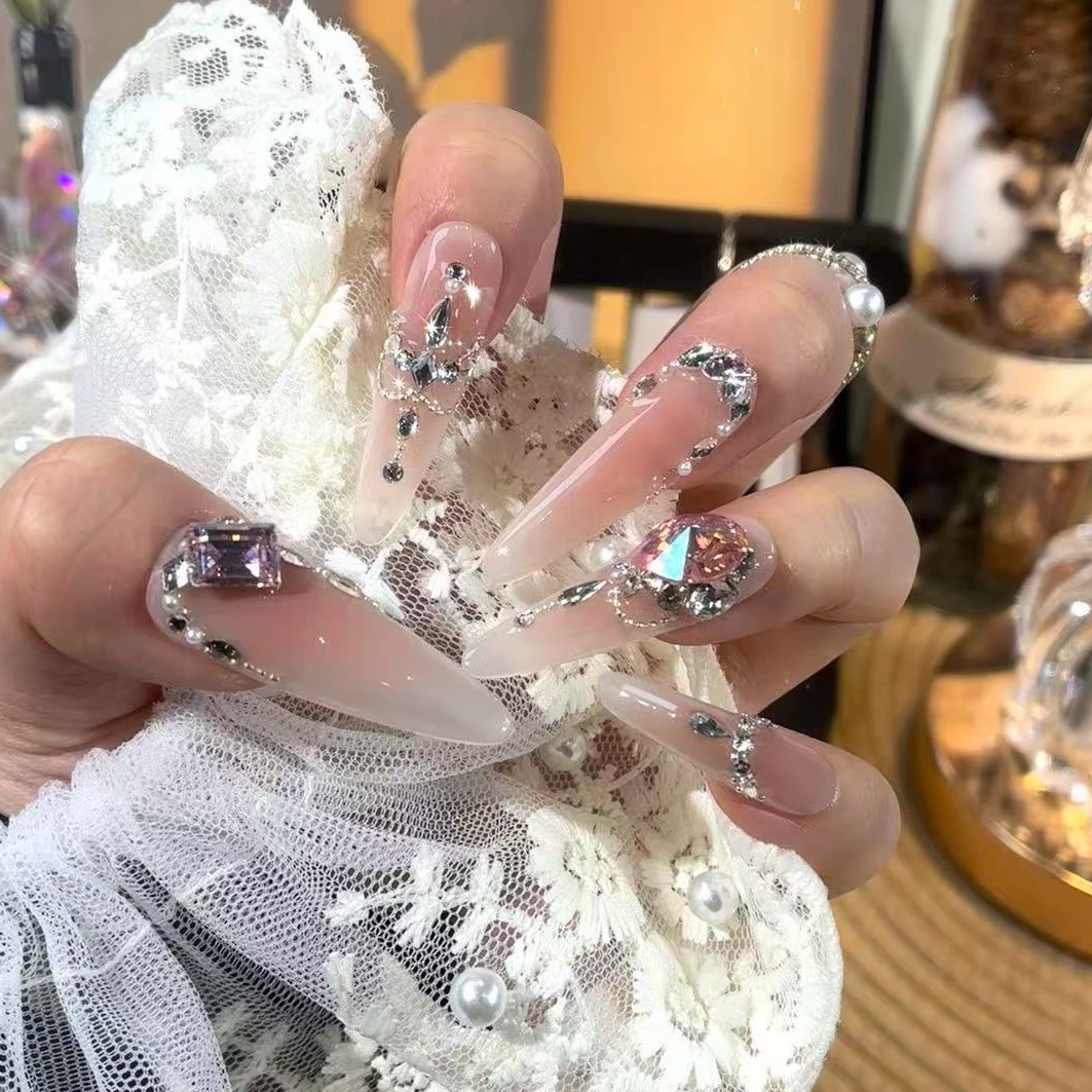 椿屿-施家华子（基本全华）月光粉设计款-秋冬手工显白高级