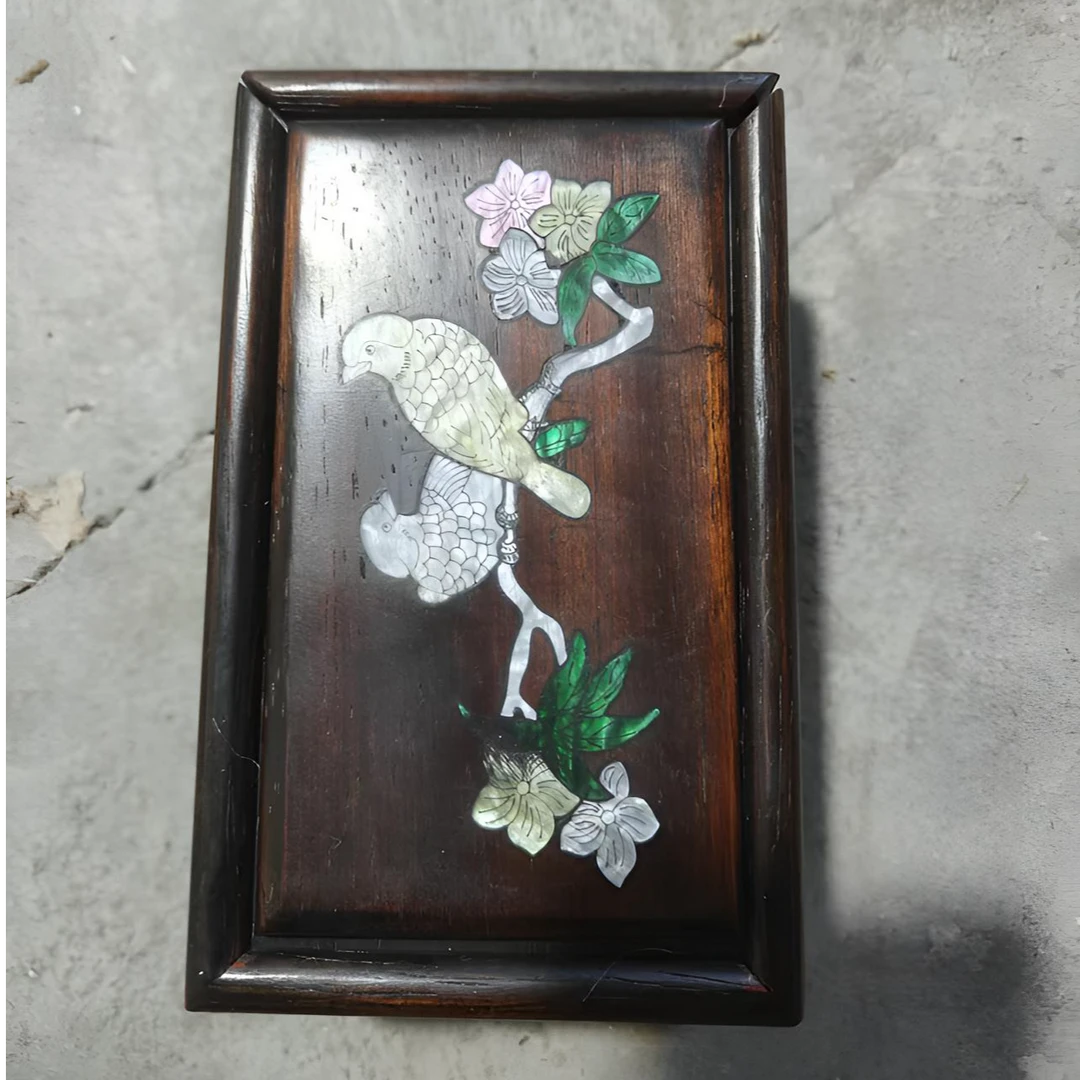 精品摆件木盒红摆件