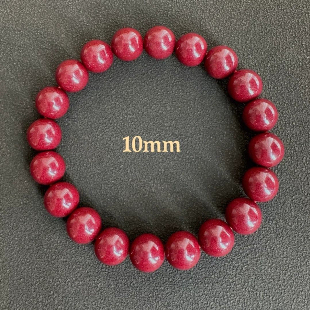 含辰砂工艺品10mm朱砂紫砂手串XS