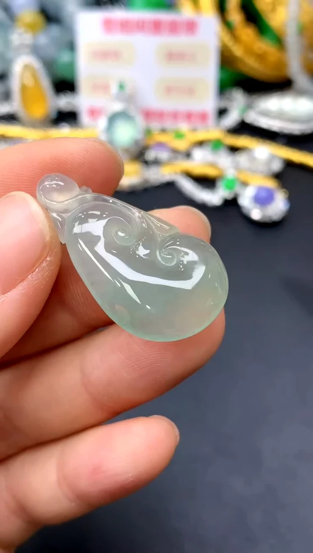 颈饰未镶嵌翡翠188-中国好珍宝