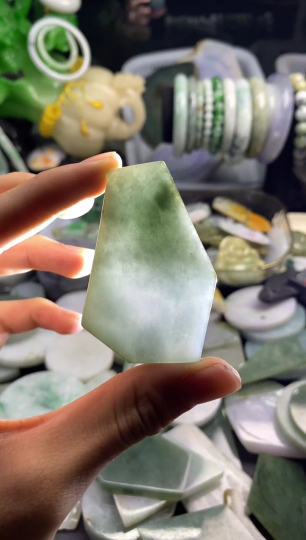 散珠翡翠翡翠A货