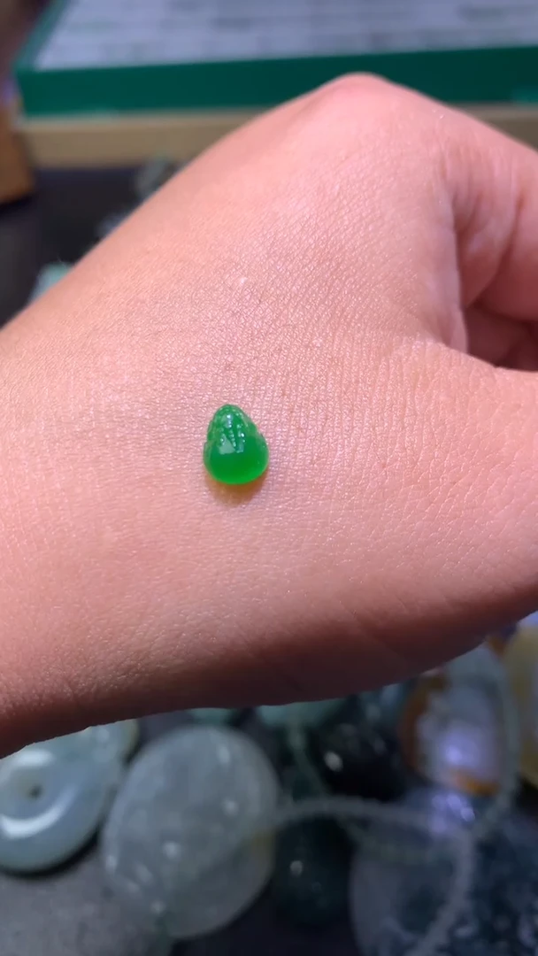 未镶嵌定制翡翠h***咪毛货