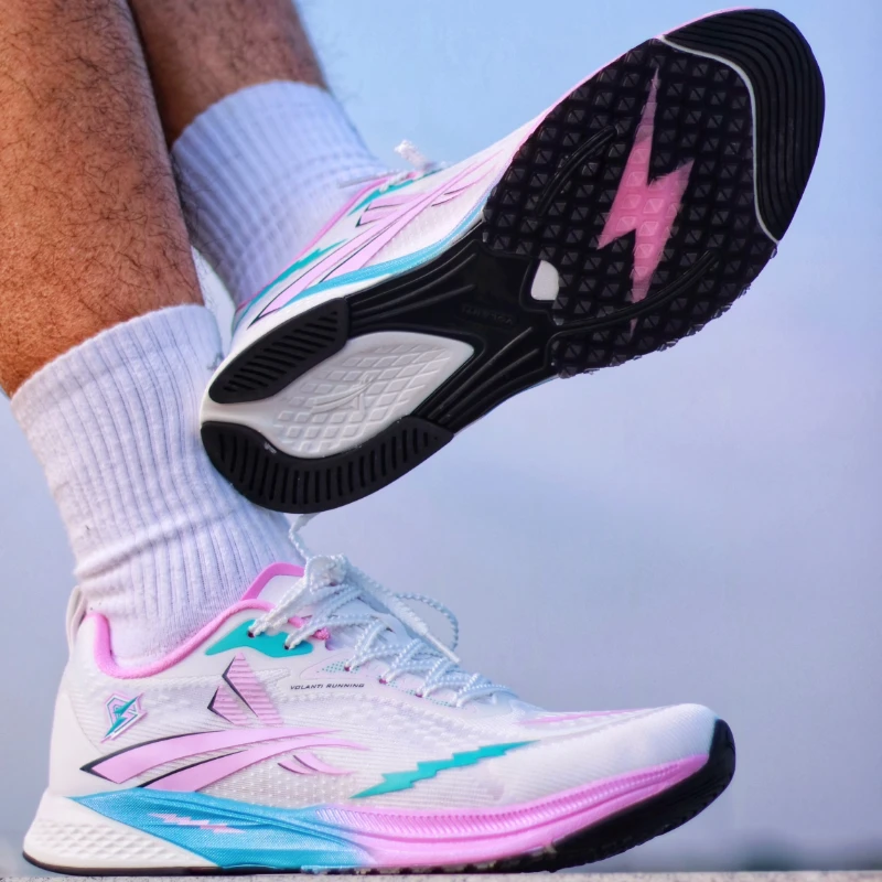 沃兰迪911梦幻闪电GL联名款粉色全掌碳板跑鞋田径短跑田园运动鞋