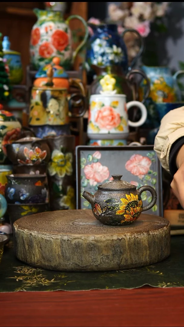 陶瓷38景德镇手工陶瓷釉下彩