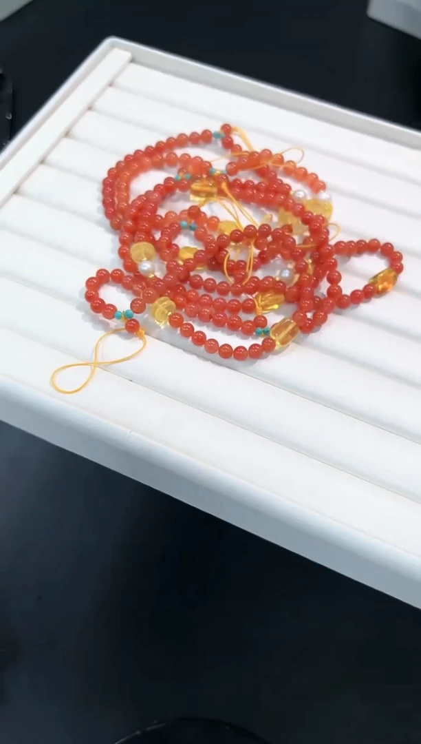 【闪购商品】南红玛瑙手机链未镶嵌16m多样性发其一/1条默认微瑕