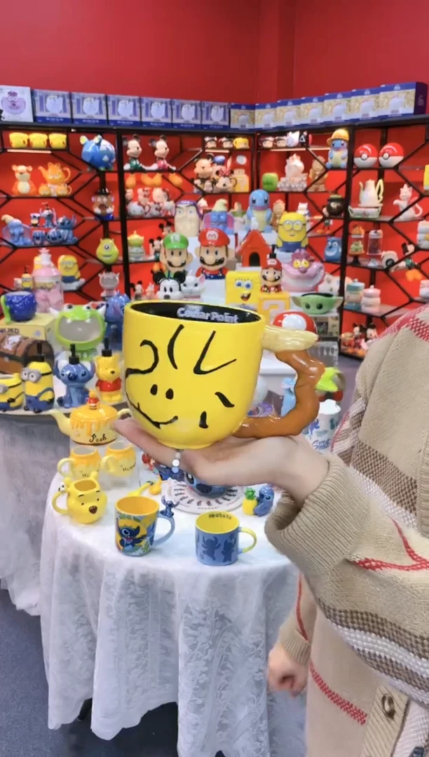 【闪购商品】1@@家用水杯陶瓷杯子