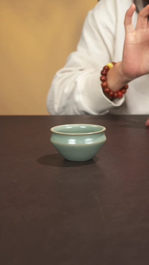 宣宝汝瓷原矿原釉手工作品