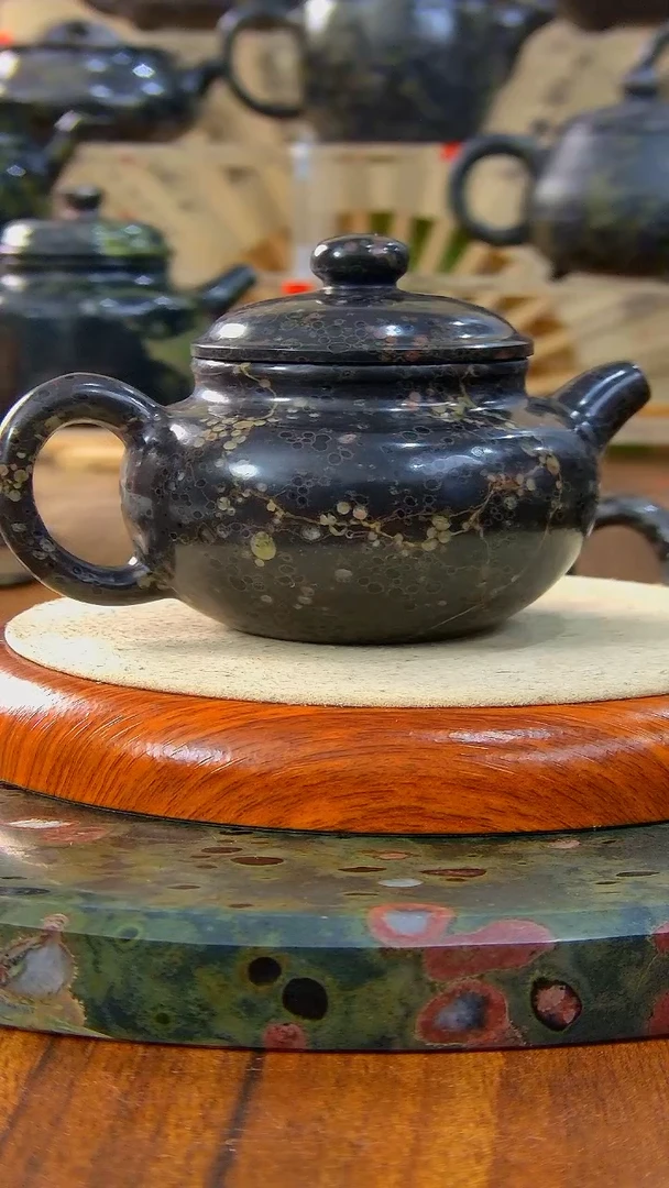 奢上奢梅花玉茶具