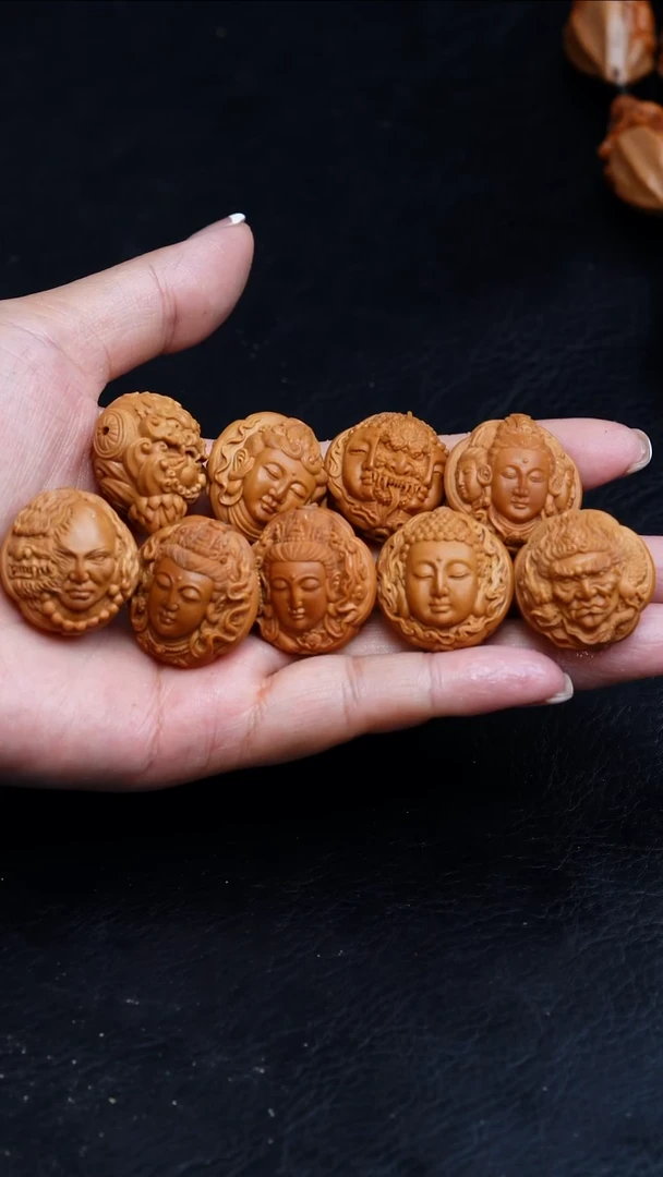 橄榄核吊坠26一念魔佛