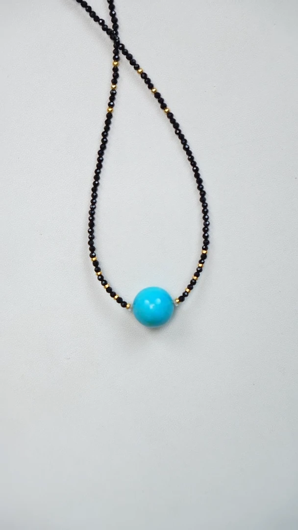 未镶嵌绿松石颈饰多样性发货