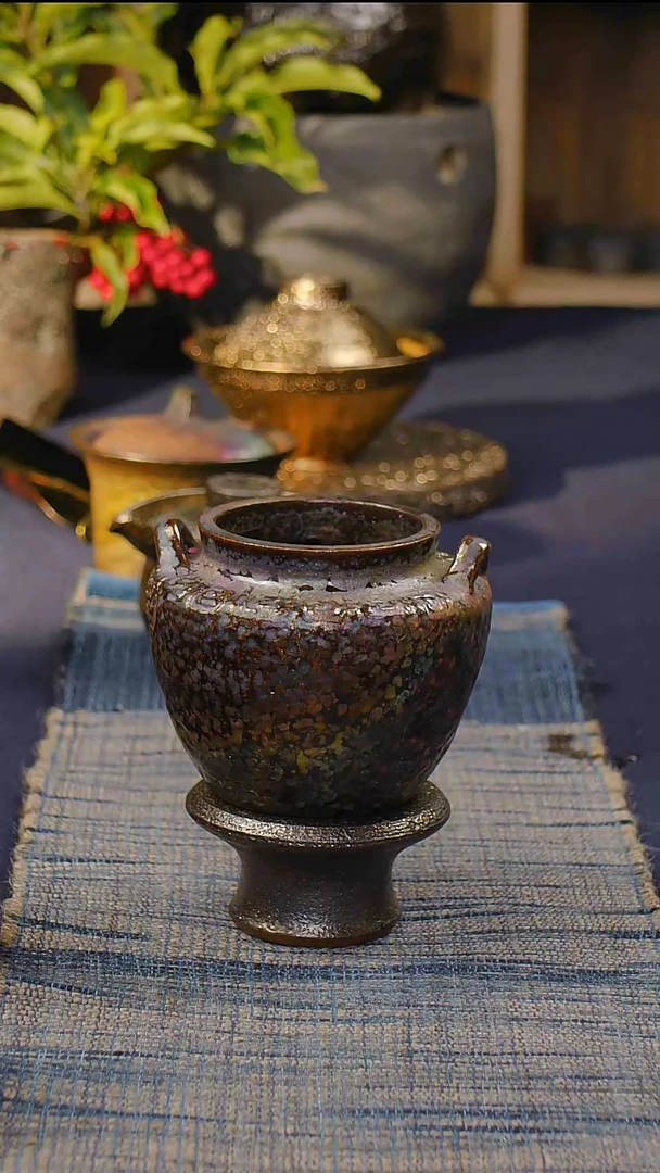 【闪购商品】明静砂器纯手作------窑宝罐子