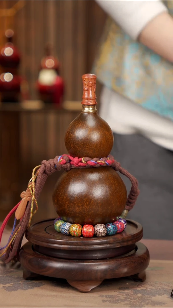 【闪购商品】122易林大漆酒葫芦----138