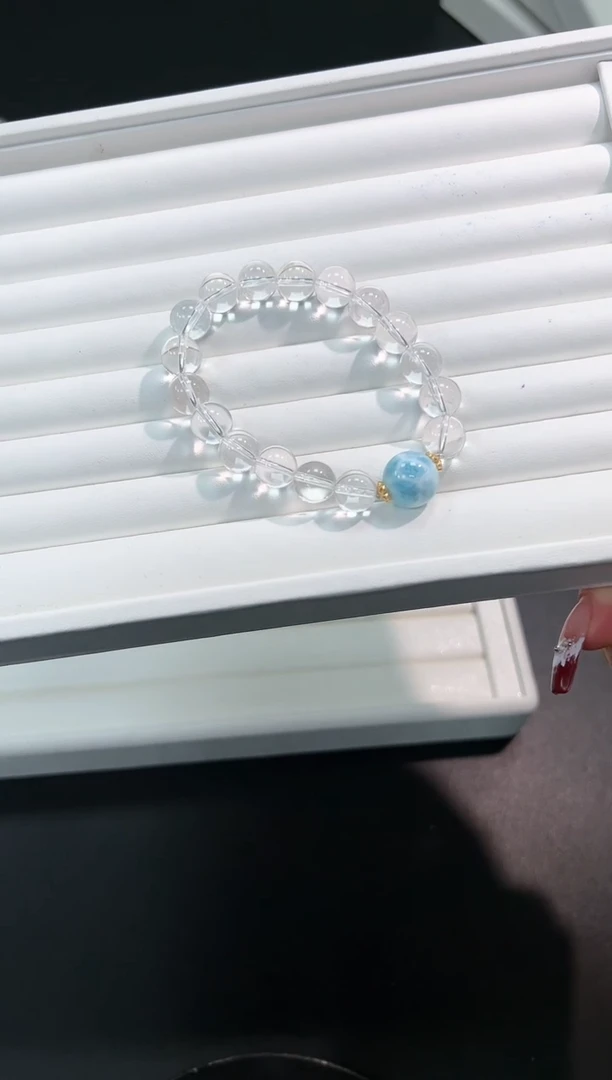 【闪购商品】水晶手串未镶嵌56l多样性发其一/1条默认微瑕