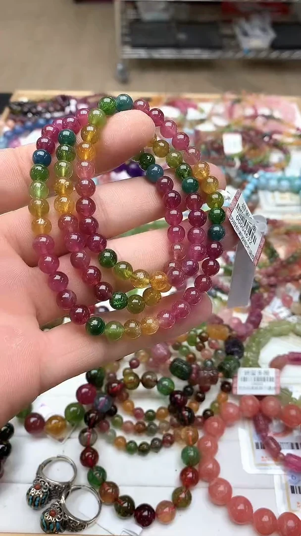 【闪购商品】碧玺手链未镶嵌手链54