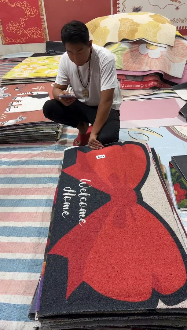 不退不换丝圈瑕疵地毯60*120cm069