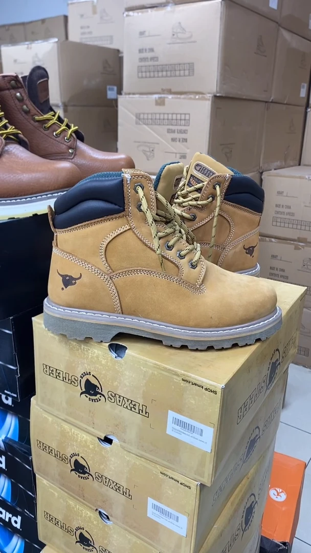 牛皮44码，牛头1 皮鞋码，工装靴 个别鞋面有胶印 默认瑕疵