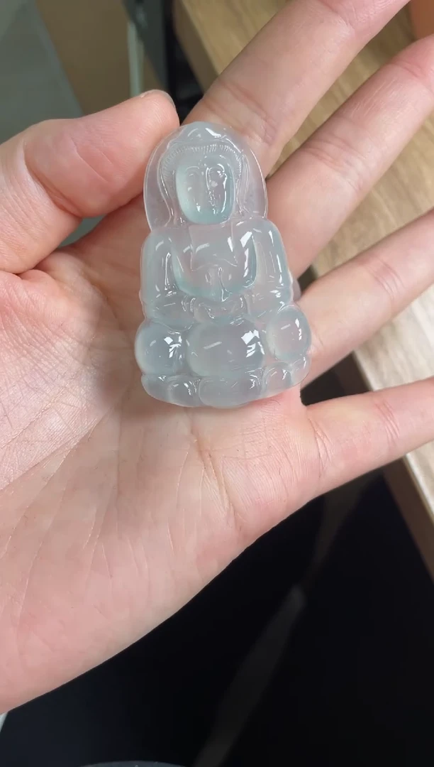 【闪购商品】翡翠颈饰未镶嵌观音