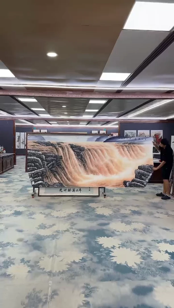 国画Z张伦玉-山水国画-大丈二