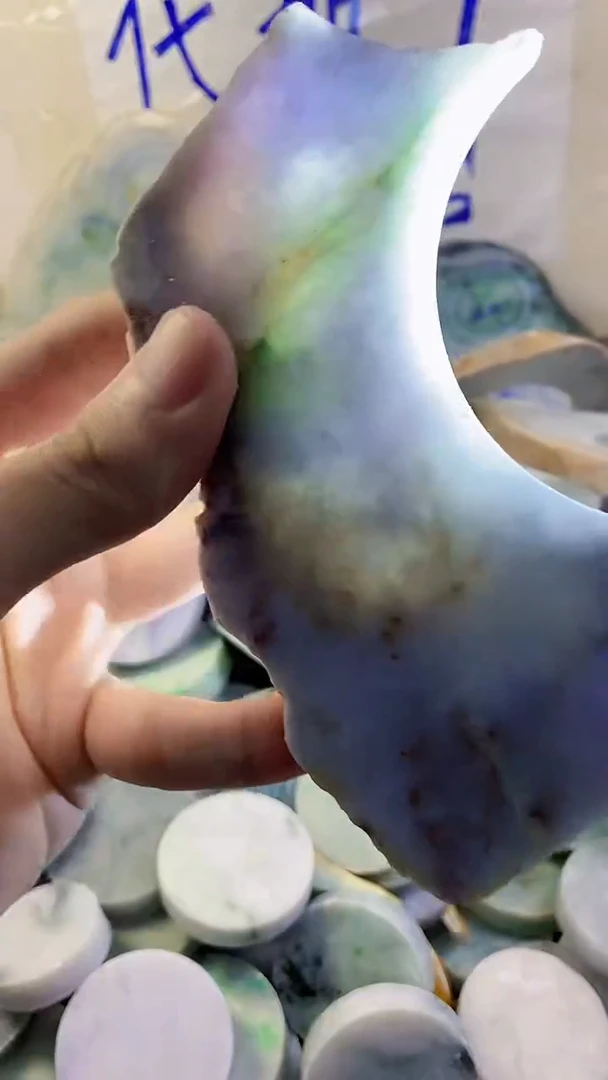 裸石翡翠纯天然A货翡翠123