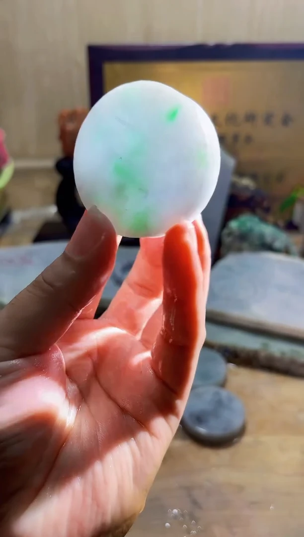 翡翠挂件未镶嵌A货常星1650