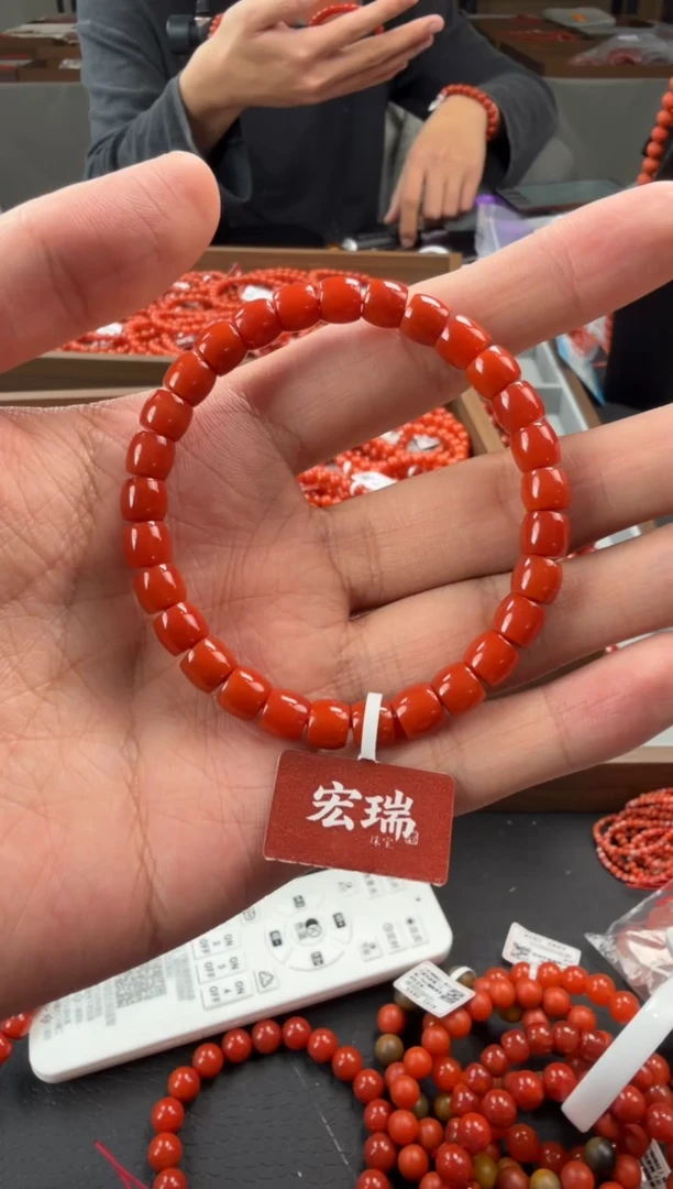 未镶嵌手链南红玛瑙孤品