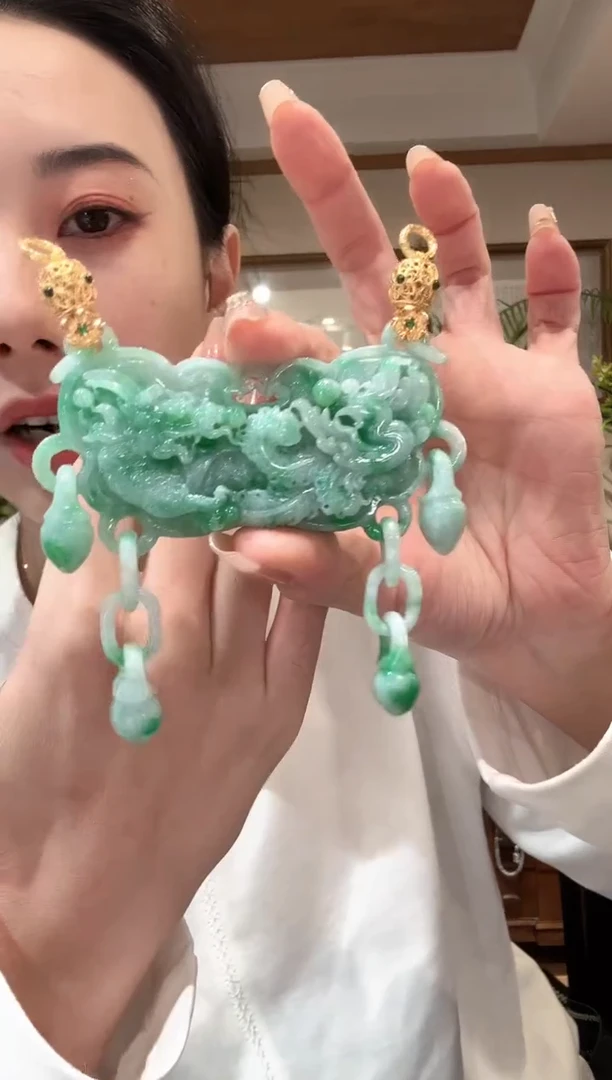 【闪购商品】翡翠颈饰未镶嵌国风