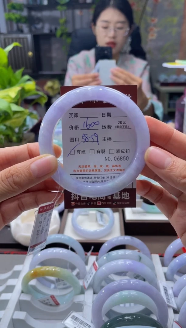 未镶嵌手镯翡翠6850****