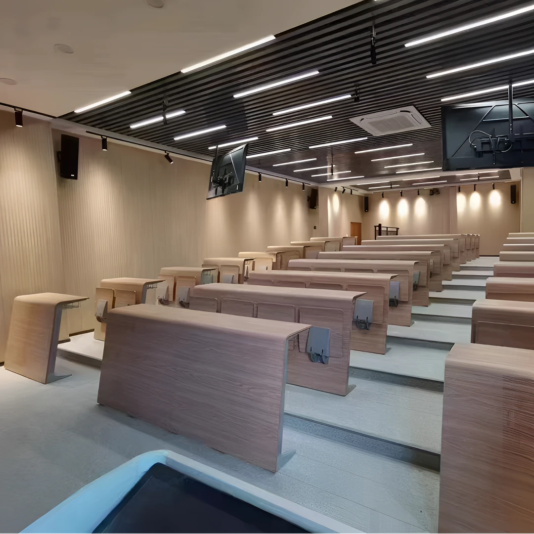 大学学校阶梯教室翻板排椅会议室报告厅礼堂多功能厅连排座椅