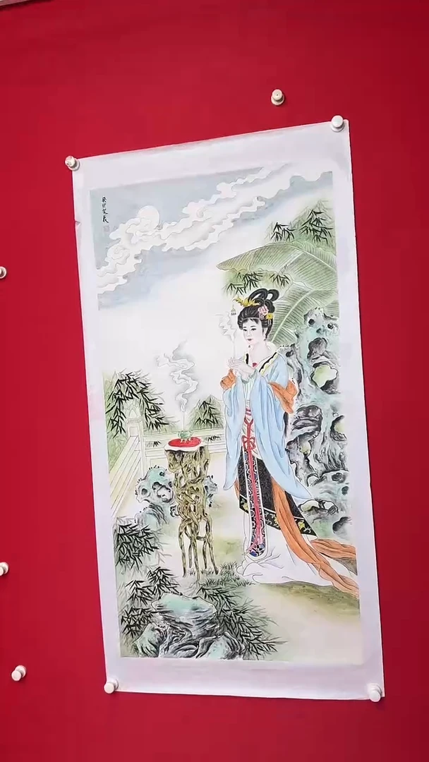 国画手绘国画111111