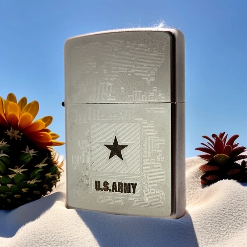 ZIPPO/之宝打火机 17年陆军标志 美版 29388 刀耕火种 MBJ1