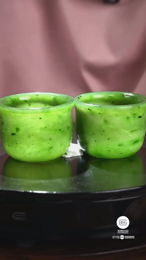 和田玉未镶嵌把件036茶具